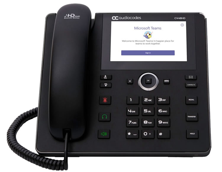 Audiocodes C480HD telefono microsoft teams Audiocodes C480HD telefono microsoft teams